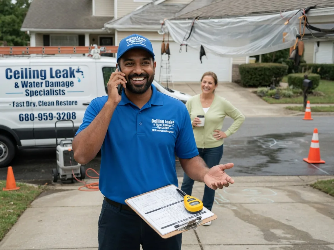 Ceiling Leak Cleanup Plympton, MA FAQs